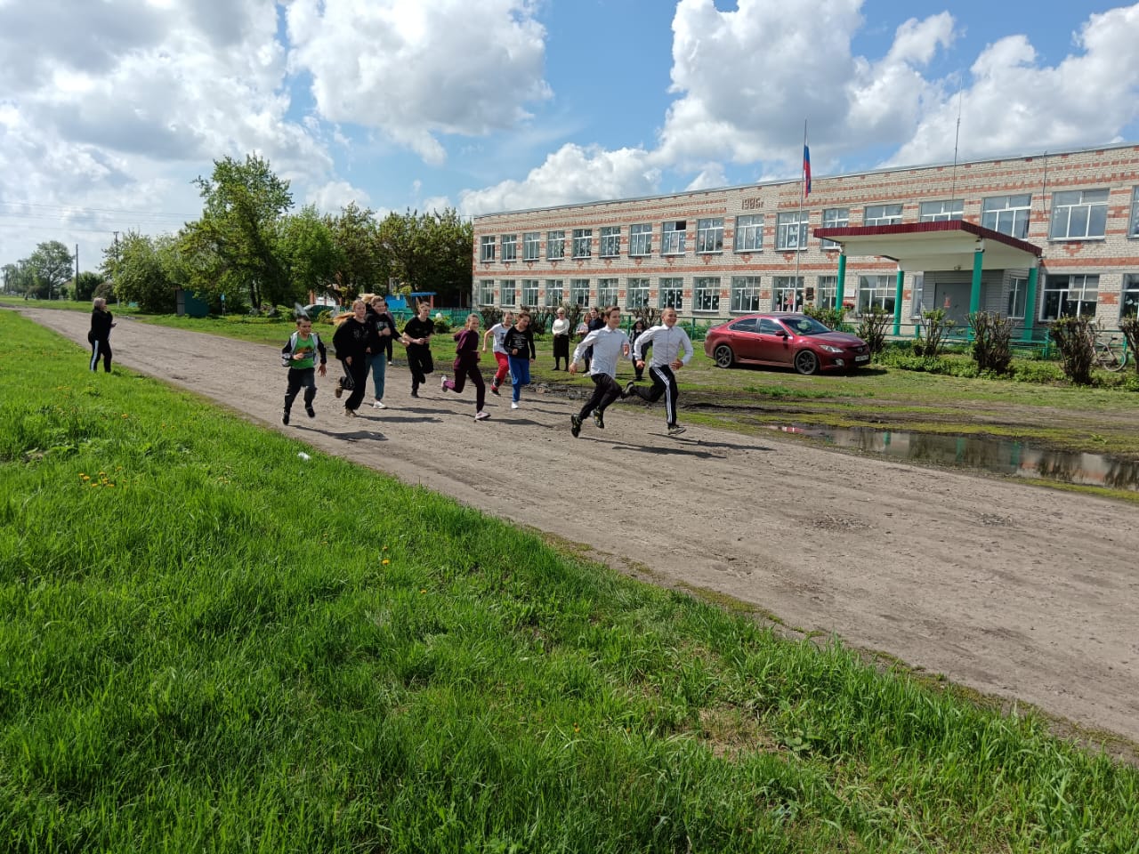 Весенний кросс.